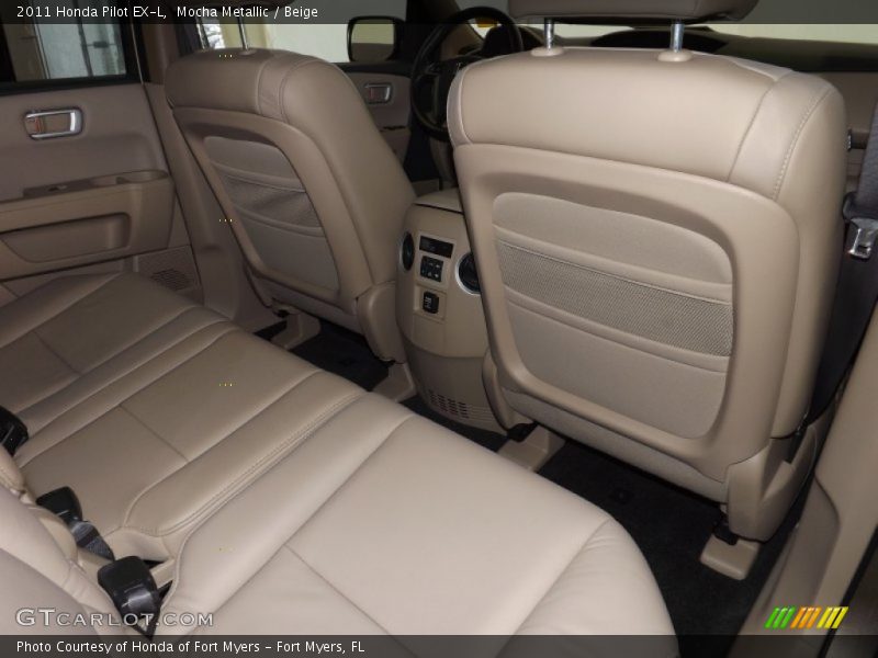 Mocha Metallic / Beige 2011 Honda Pilot EX-L