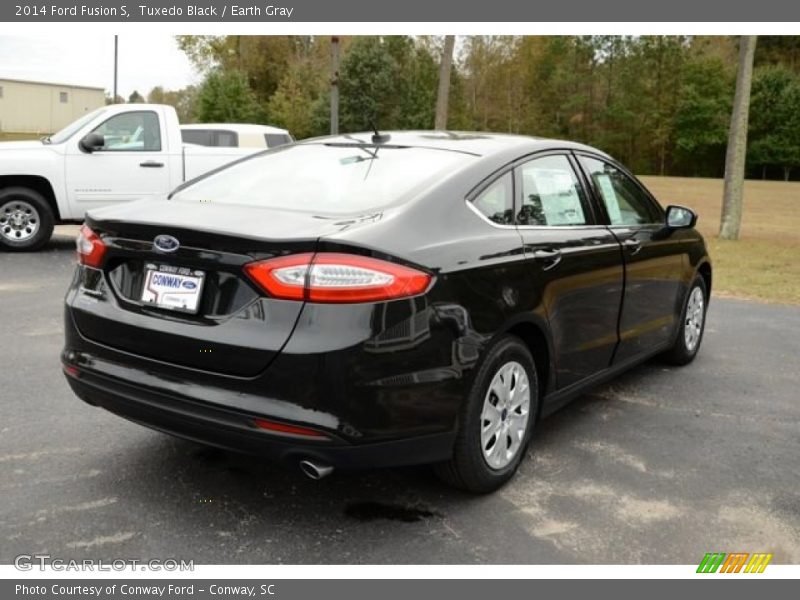 Tuxedo Black / Earth Gray 2014 Ford Fusion S