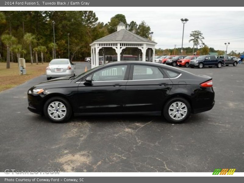 Tuxedo Black / Earth Gray 2014 Ford Fusion S