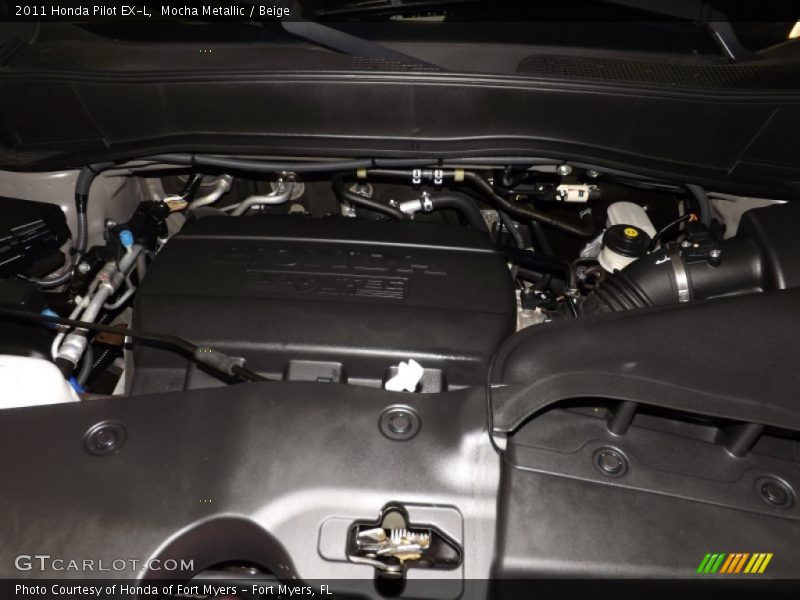 Mocha Metallic / Beige 2011 Honda Pilot EX-L