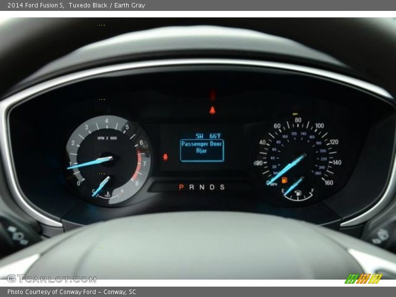 Tuxedo Black / Earth Gray 2014 Ford Fusion S