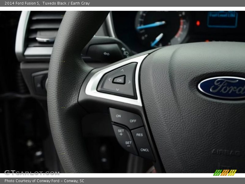 Tuxedo Black / Earth Gray 2014 Ford Fusion S