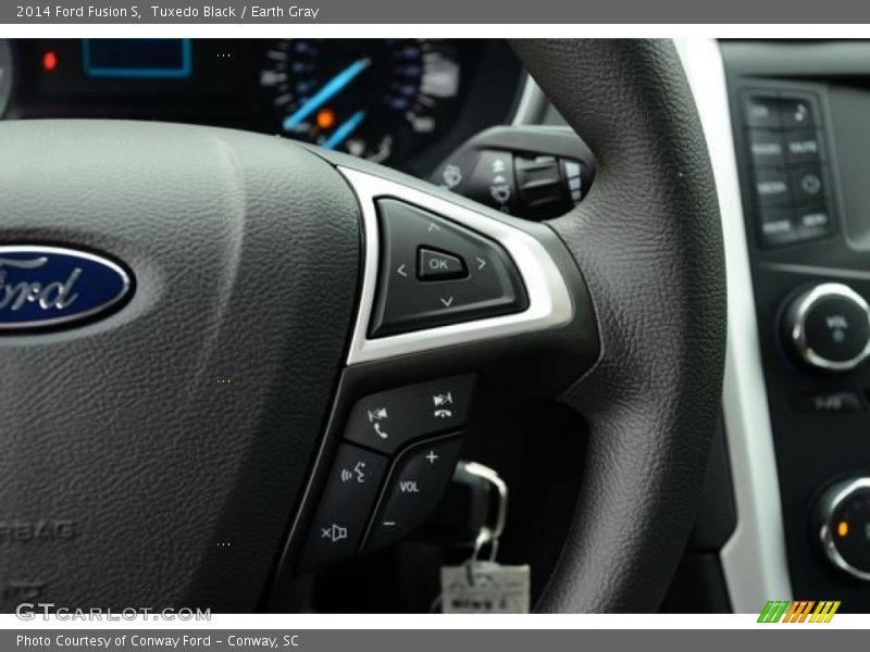Tuxedo Black / Earth Gray 2014 Ford Fusion S