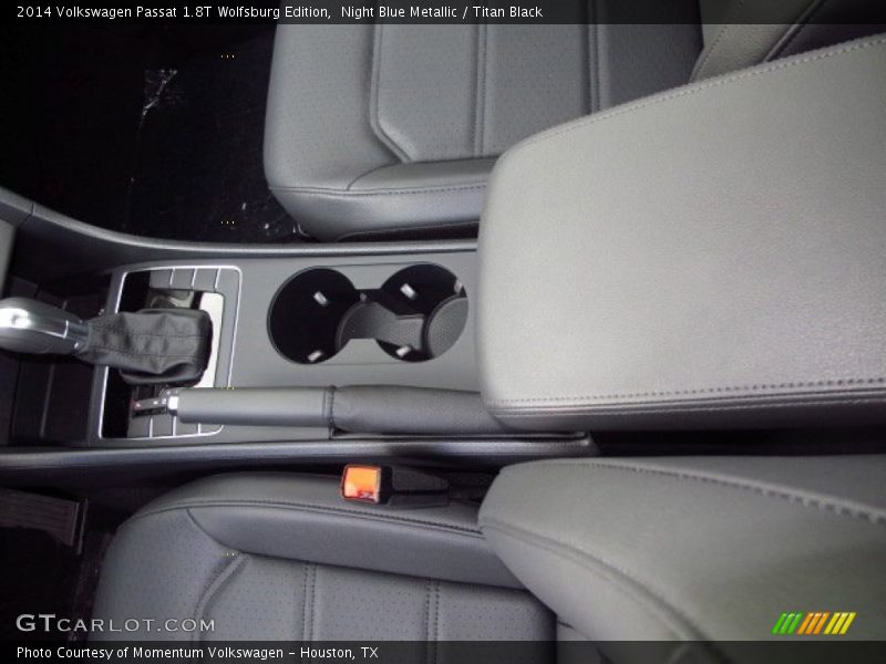 Night Blue Metallic / Titan Black 2014 Volkswagen Passat 1.8T Wolfsburg Edition