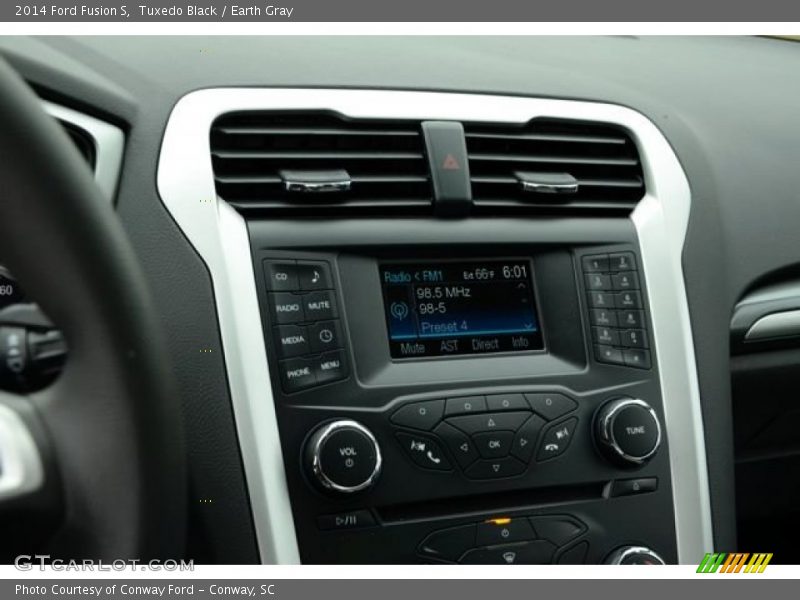 Tuxedo Black / Earth Gray 2014 Ford Fusion S