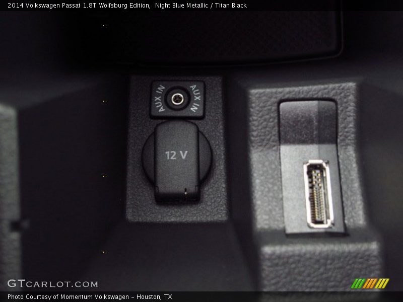 Night Blue Metallic / Titan Black 2014 Volkswagen Passat 1.8T Wolfsburg Edition