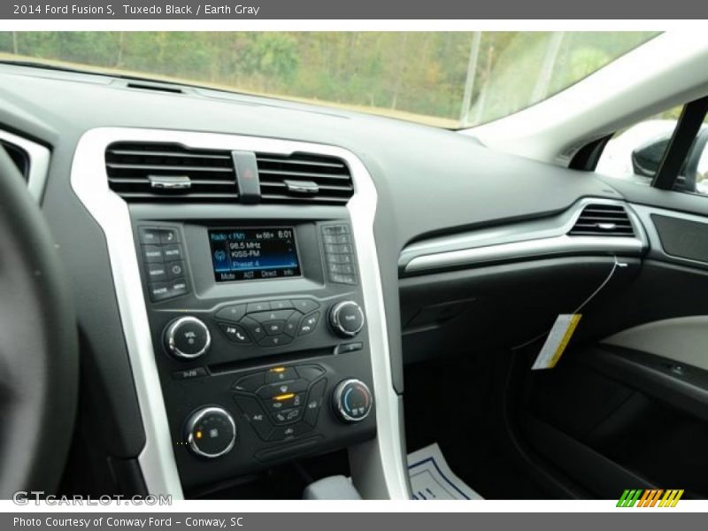 Tuxedo Black / Earth Gray 2014 Ford Fusion S