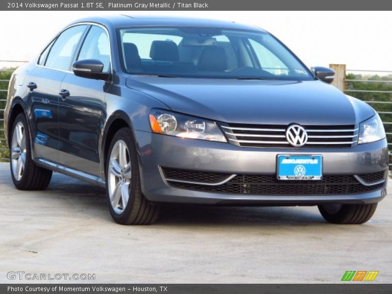 Platinum Gray Metallic / Titan Black 2014 Volkswagen Passat 1.8T SE