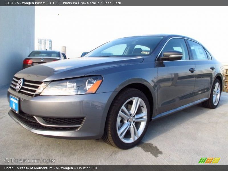 Platinum Gray Metallic / Titan Black 2014 Volkswagen Passat 1.8T SE