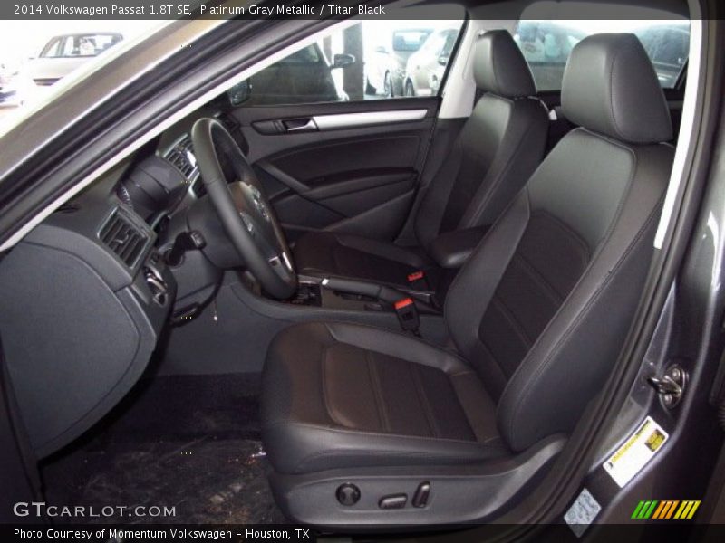Platinum Gray Metallic / Titan Black 2014 Volkswagen Passat 1.8T SE