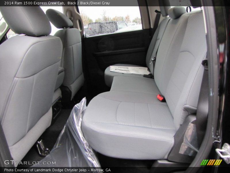 Black / Black/Diesel Gray 2014 Ram 1500 Express Crew Cab