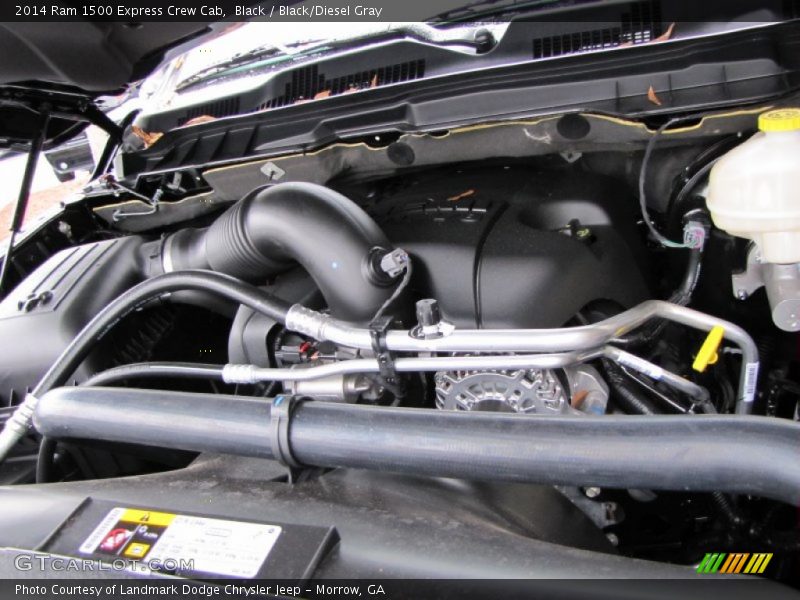 Black / Black/Diesel Gray 2014 Ram 1500 Express Crew Cab