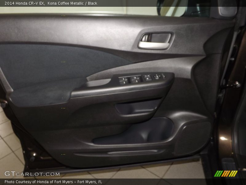 Kona Coffee Metallic / Black 2014 Honda CR-V EX