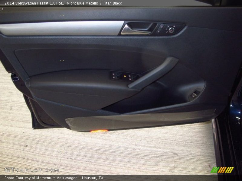 Night Blue Metallic / Titan Black 2014 Volkswagen Passat 1.8T SE