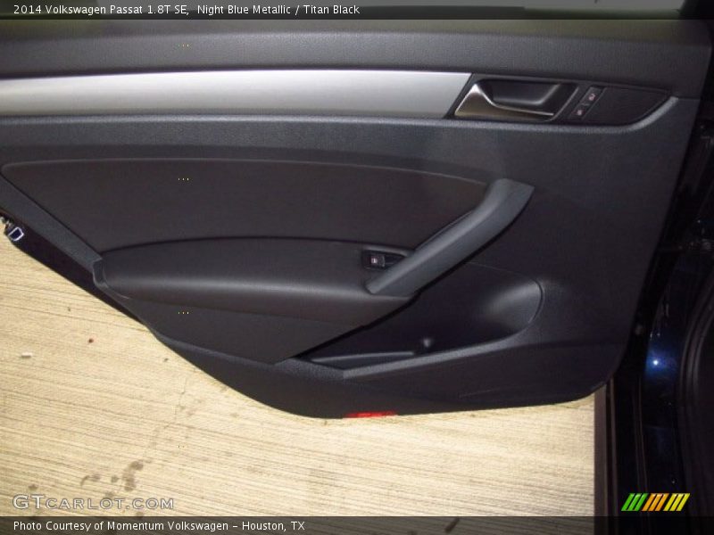 Night Blue Metallic / Titan Black 2014 Volkswagen Passat 1.8T SE