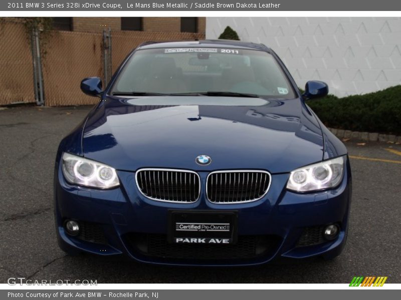 Le Mans Blue Metallic / Saddle Brown Dakota Leather 2011 BMW 3 Series 328i xDrive Coupe