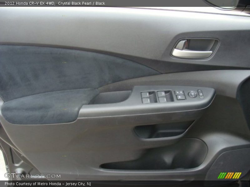 Crystal Black Pearl / Black 2012 Honda CR-V EX 4WD