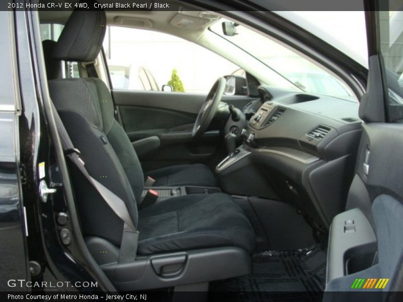 Crystal Black Pearl / Black 2012 Honda CR-V EX 4WD