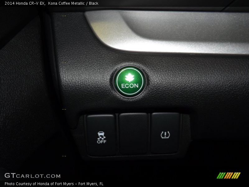 Kona Coffee Metallic / Black 2014 Honda CR-V EX