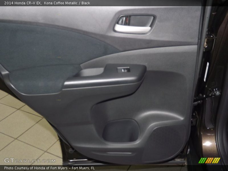 Kona Coffee Metallic / Black 2014 Honda CR-V EX
