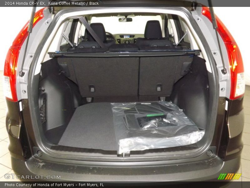 Kona Coffee Metallic / Black 2014 Honda CR-V EX