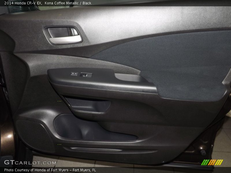 Kona Coffee Metallic / Black 2014 Honda CR-V EX