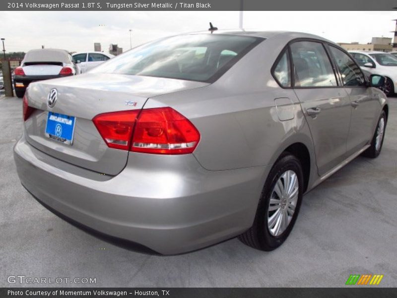 Tungsten Silver Metallic / Titan Black 2014 Volkswagen Passat 1.8T S