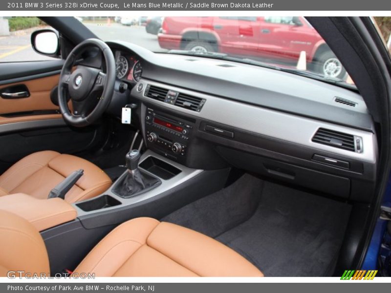 Le Mans Blue Metallic / Saddle Brown Dakota Leather 2011 BMW 3 Series 328i xDrive Coupe