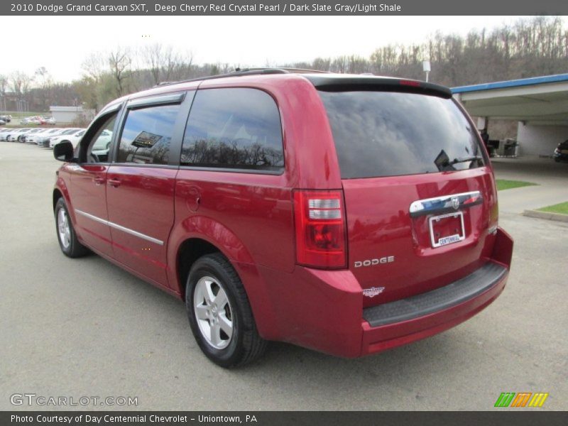 Deep Cherry Red Crystal Pearl / Dark Slate Gray/Light Shale 2010 Dodge Grand Caravan SXT