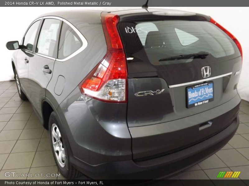 Polished Metal Metallic / Gray 2014 Honda CR-V LX AWD