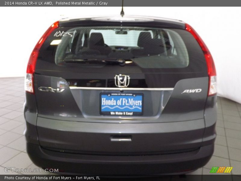 Polished Metal Metallic / Gray 2014 Honda CR-V LX AWD