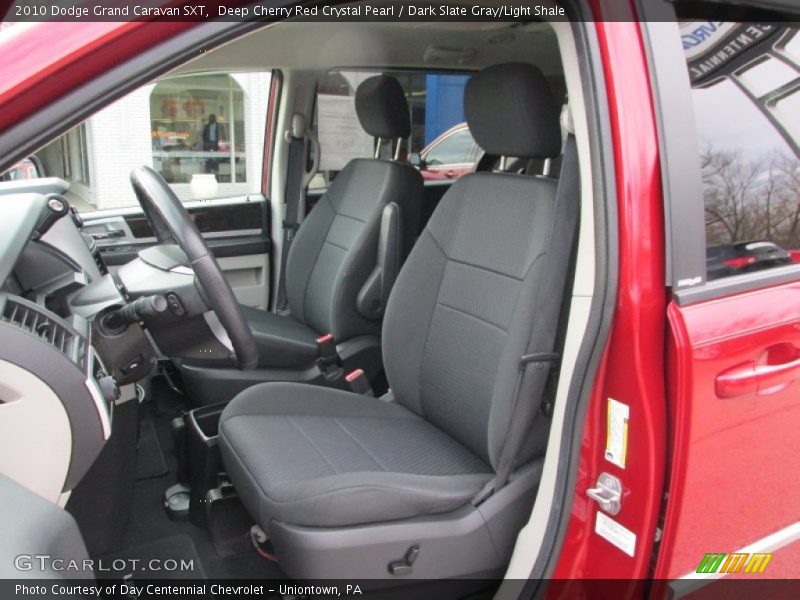 Front Seat of 2010 Grand Caravan SXT