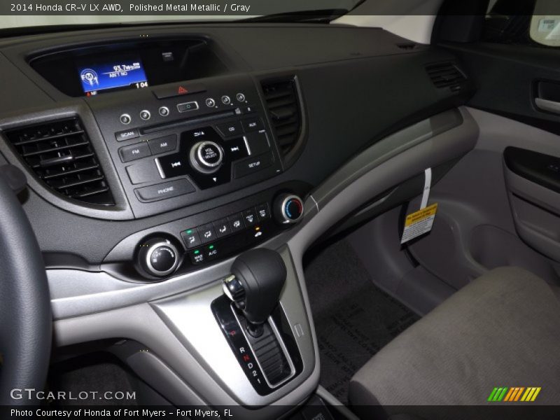 Polished Metal Metallic / Gray 2014 Honda CR-V LX AWD