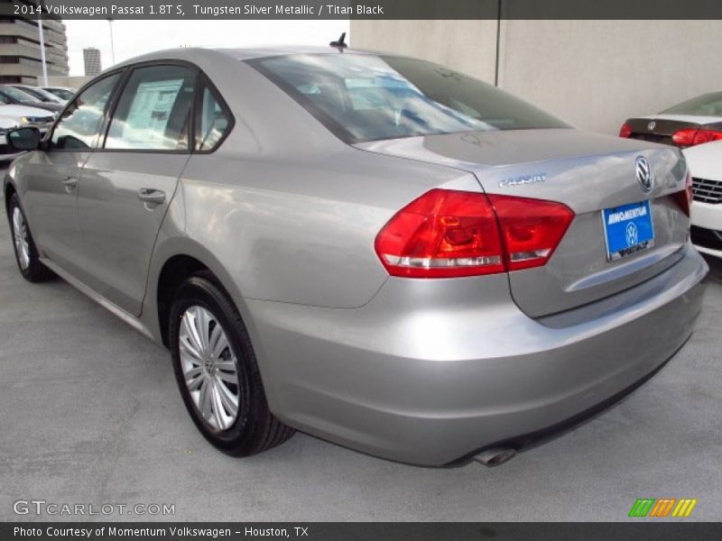 Tungsten Silver Metallic / Titan Black 2014 Volkswagen Passat 1.8T S