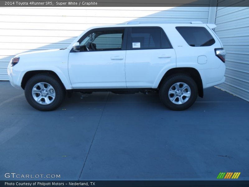 Super White / Graphite 2014 Toyota 4Runner SR5