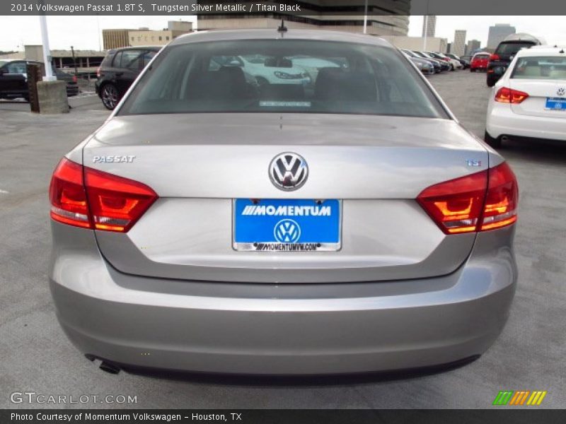 Tungsten Silver Metallic / Titan Black 2014 Volkswagen Passat 1.8T S
