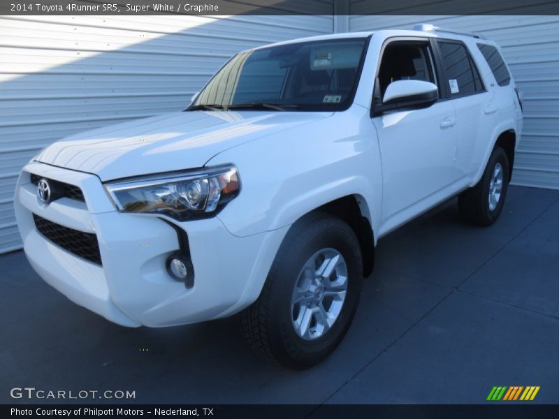 Super White / Graphite 2014 Toyota 4Runner SR5