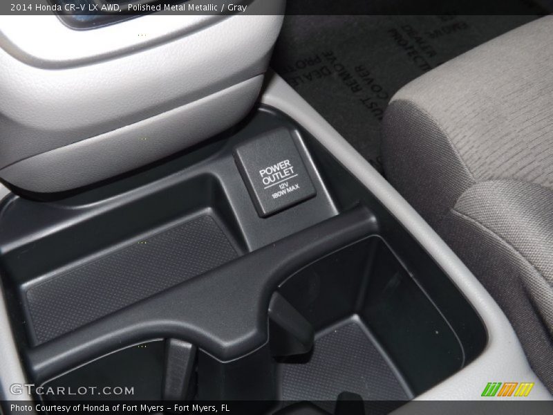 Polished Metal Metallic / Gray 2014 Honda CR-V LX AWD