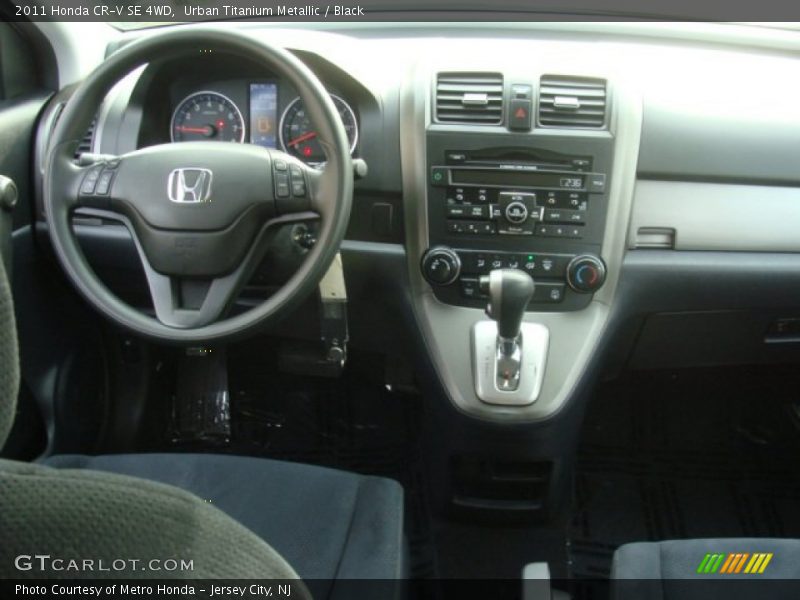 Urban Titanium Metallic / Black 2011 Honda CR-V SE 4WD