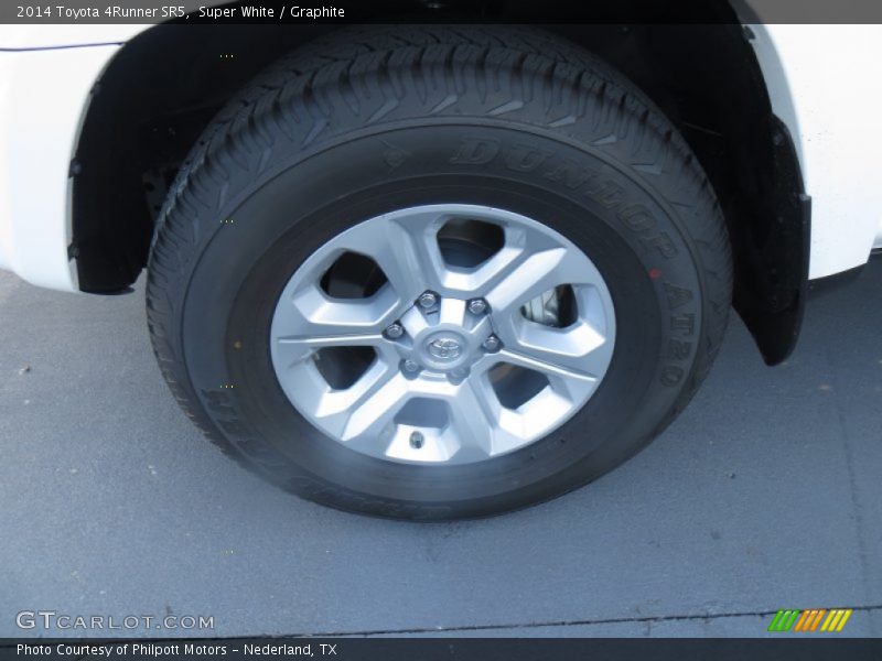 Super White / Graphite 2014 Toyota 4Runner SR5