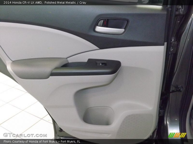 Polished Metal Metallic / Gray 2014 Honda CR-V LX AWD