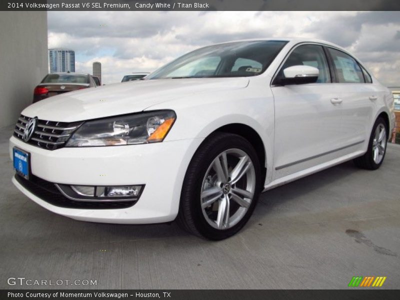 Candy White / Titan Black 2014 Volkswagen Passat V6 SEL Premium