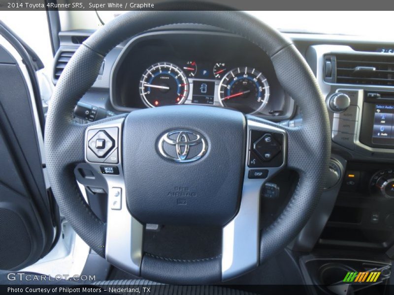 Super White / Graphite 2014 Toyota 4Runner SR5