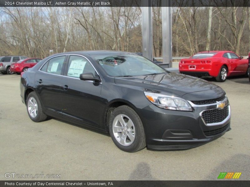 Ashen Gray Metallic / Jet Black 2014 Chevrolet Malibu LT