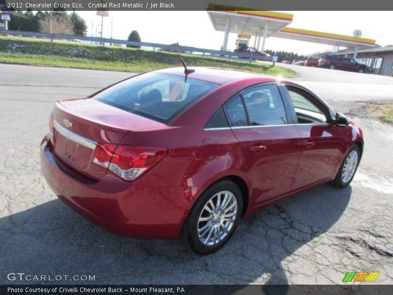 Crystal Red Metallic / Jet Black 2012 Chevrolet Cruze Eco