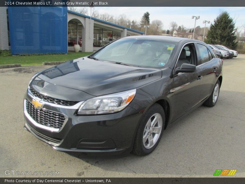 Ashen Gray Metallic / Jet Black 2014 Chevrolet Malibu LT