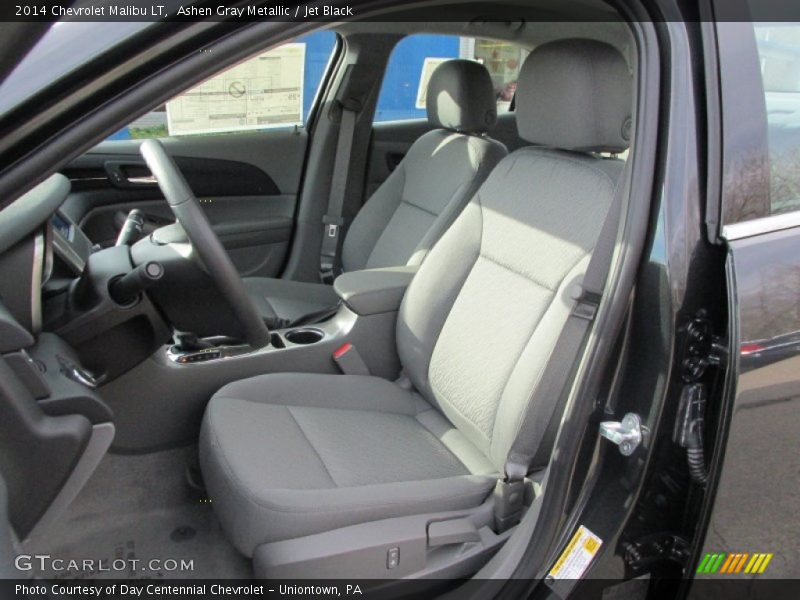 Ashen Gray Metallic / Jet Black 2014 Chevrolet Malibu LT
