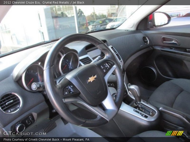 Crystal Red Metallic / Jet Black 2012 Chevrolet Cruze Eco