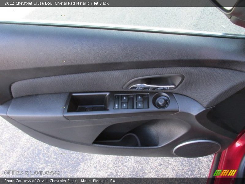 Crystal Red Metallic / Jet Black 2012 Chevrolet Cruze Eco