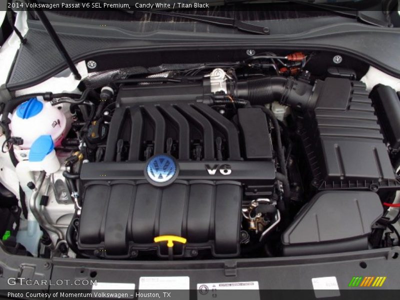 Candy White / Titan Black 2014 Volkswagen Passat V6 SEL Premium